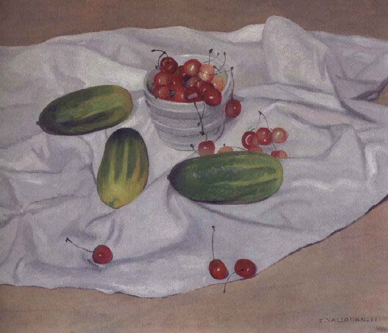Felix Vallotton Still life with Cucumbers oil painting image